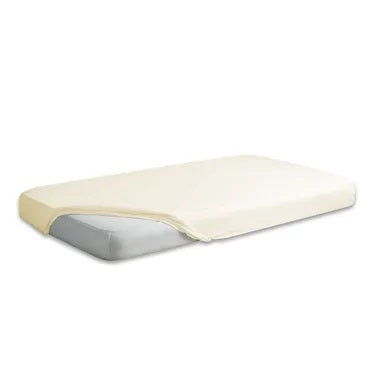 Matex, jersey fitted sheet, ecru, 90x200 cm