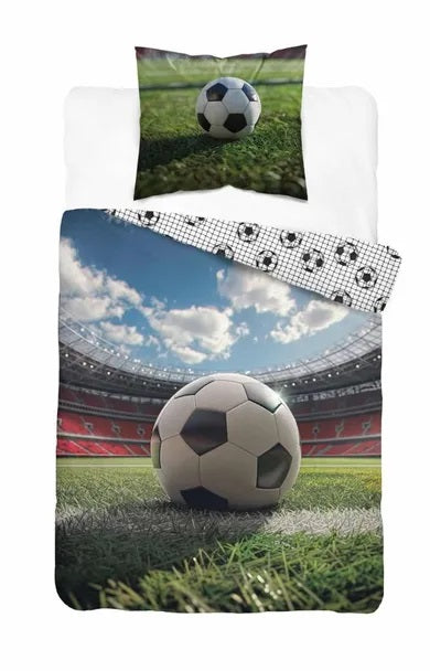 Football, 2-piece bedding set, 140x200 cm