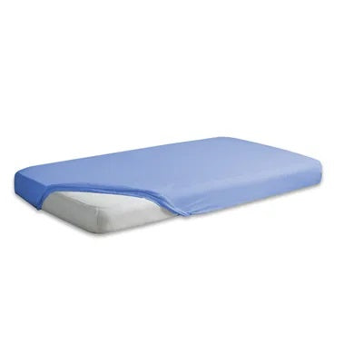 Matex, jersey fitted sheet, blue, 90x200 cm