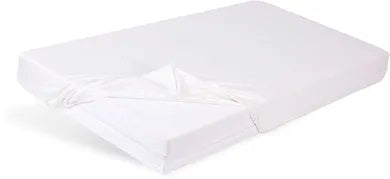 BabyMatex, Bamboo Fitted Sheet, White, 80x160 cm