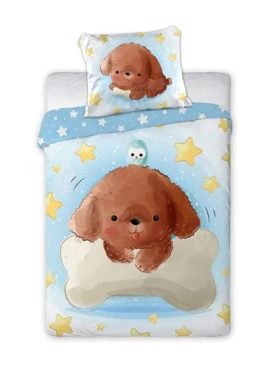 Cuddles, Dog, 2-piece bedding set, 100x135 cm