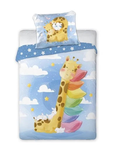 Cuddly, Giraffe, 2-piece bedding set, 100x135 cm