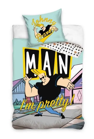 7090471 Johnny Bravo, 2-piece bedding set, 140x200 cm