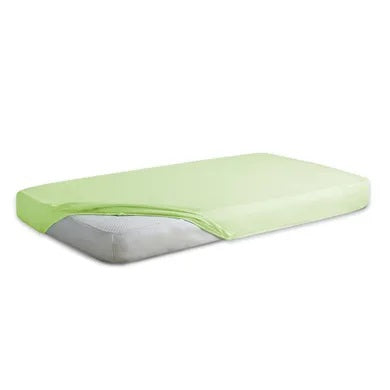 Matex, waterproof fitted sheet, light green, 90x200 cm