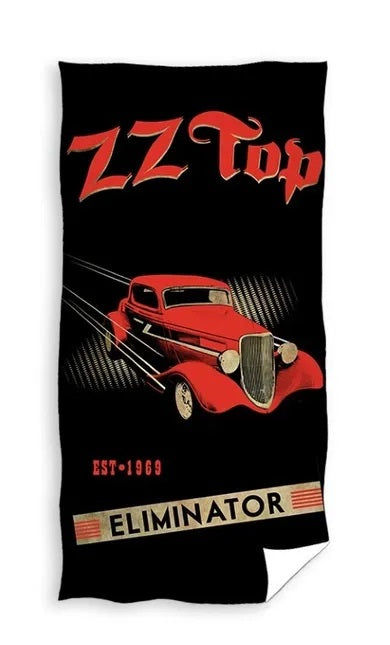 ZZ Top, bath towel, 70x140 cm