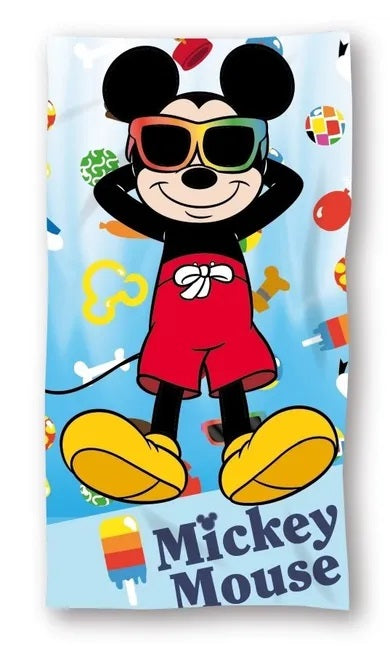 Mickey Mouse, cotton towel, 70x140 cm