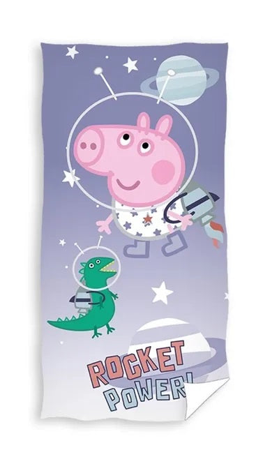 Peppa Pig, bath towel, 70x140 cm