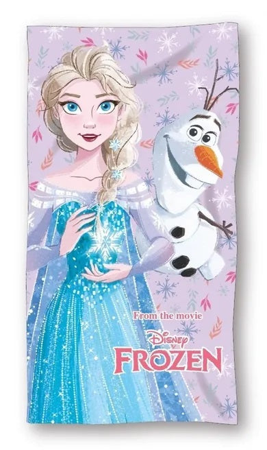 Frozen, cotton towel, 70x140 cm