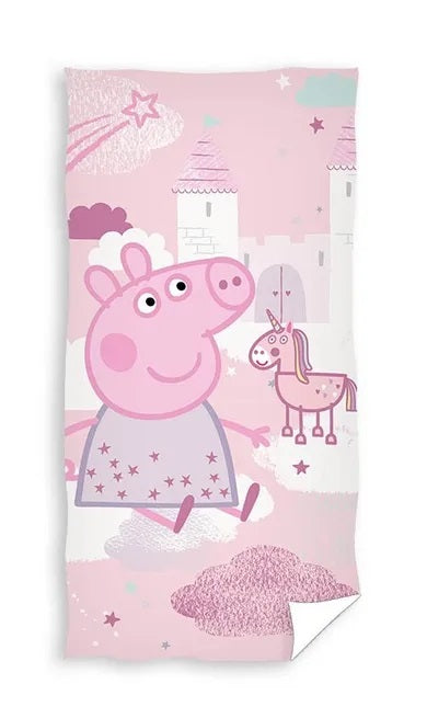 Peppa Pig, bath towel, 70x140 cm