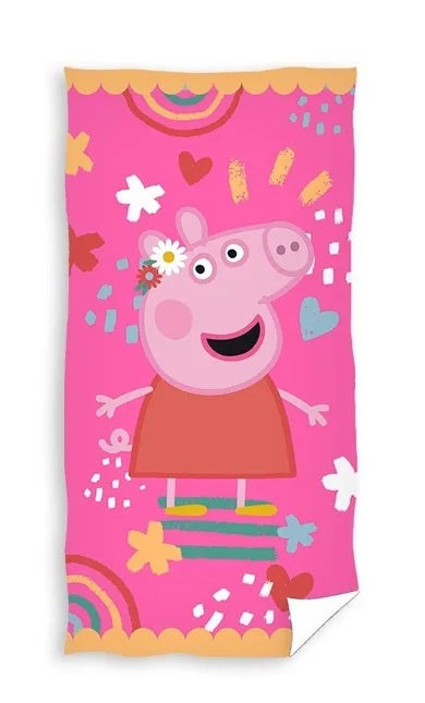 Peppa Pig, bath towel, 70x140 cm