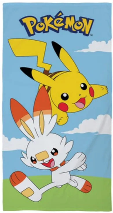 Pokemon, beach towel, bath towel, 70x140 cm