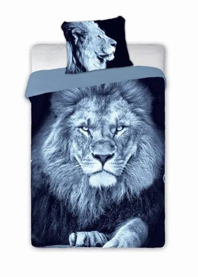 Lion, 2-piece bedding set, 140x200 cm