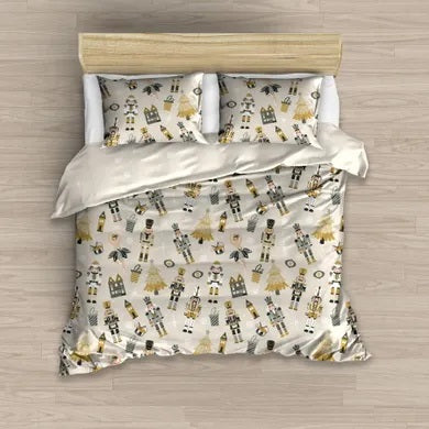 Christmas, 3-piece bedding set, 160x200 cm