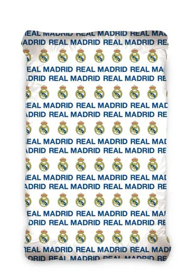 Real Madrid, cotton sheet, 90x200 cm