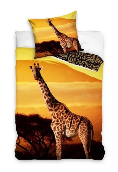 Giraffe, 2-piece bedding set, 160x200 cm