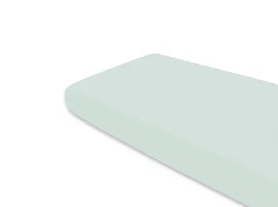 MimiNu, fitted sheet, jersey, cold mint, 90x200 cm