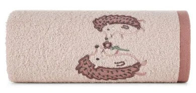 Eurofirany, baby towel, 50x90 cm, pink