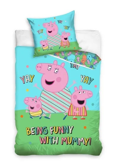 Peppa Pig, 2-piece bedding set, 140x200 cm