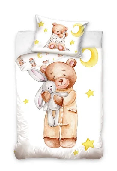 Teddy Bear, 2-piece baby bedding set, 100x135 cm