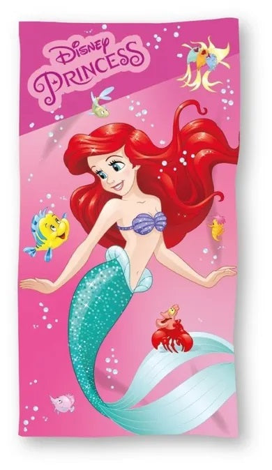 Disney Princess, quick-drying towel, microfiber, 70x140 cm