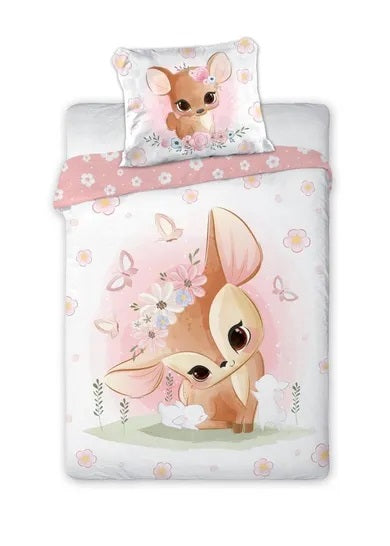 Cuddly, Deer, 2-piece bedding set, 100x135 cm