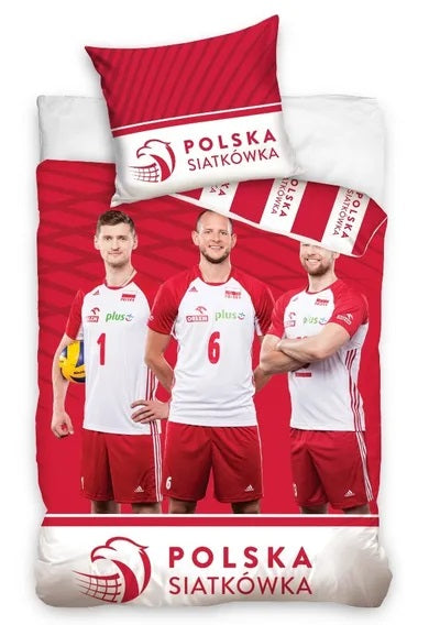 PZPS, Polish Volleyball, 2-piece bedding set, 160x200 cm