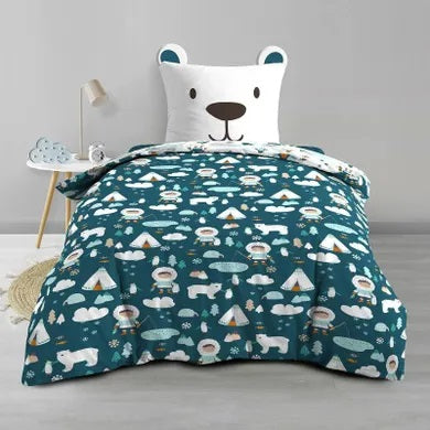 Douceur d'intérieur, children's bedding 140x200 cm, Etoiline, 100% cotton