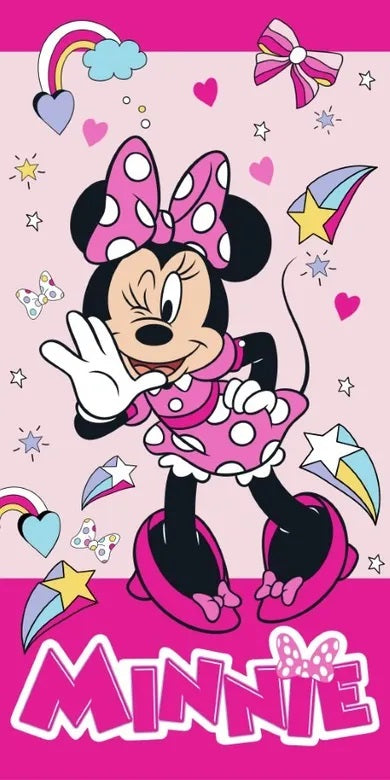 Minnie Mouse, bath towel, 70x140 cm