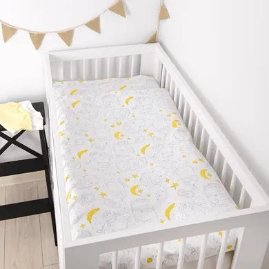 Cool Club, 2-piece baby bedding set, white, Minions, 100x135 cm