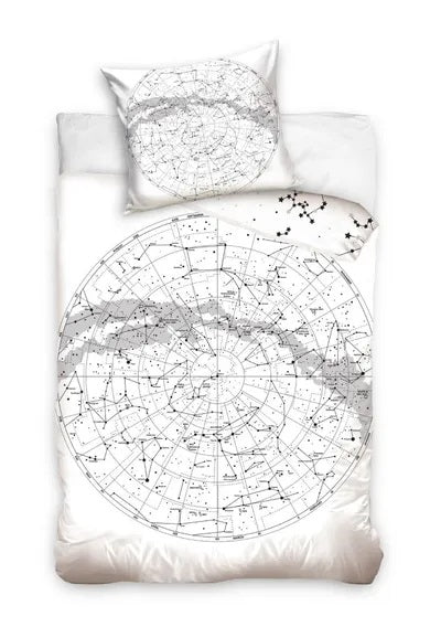 Map, 2-piece bedding set, 160x200 cm