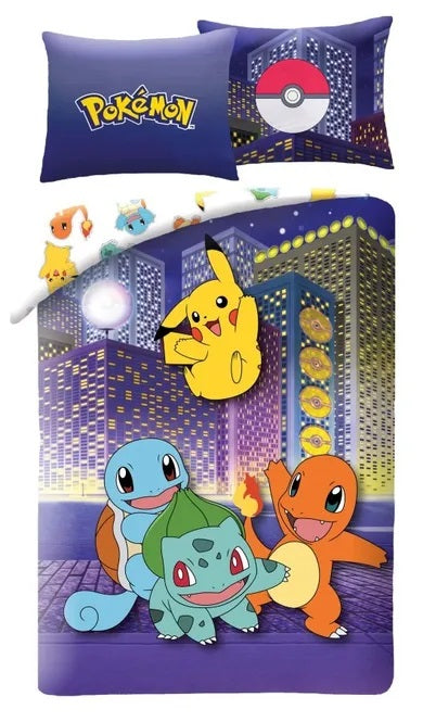 Pokemon, 2-piece bedding set, 140x200 cm