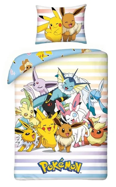 Pokemon, 2-piece bedding set, 160x200 cm