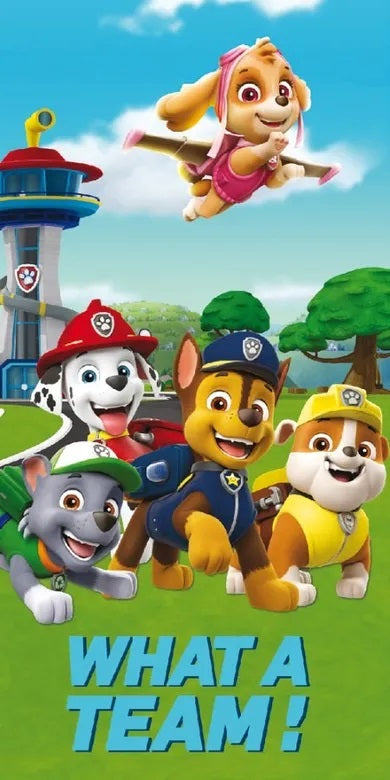 Paw Patrol, What a Team, bath towel, 70x140 cm