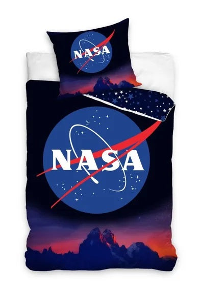 Nasa, 2-piece cotton bedding set, 140x200 cm