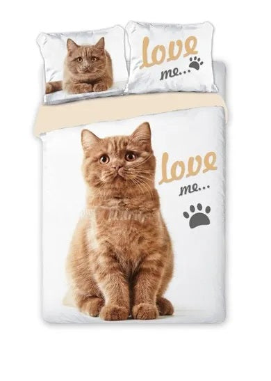 Best Friends, Cat, 2-piece bedding set, 140x200 cm