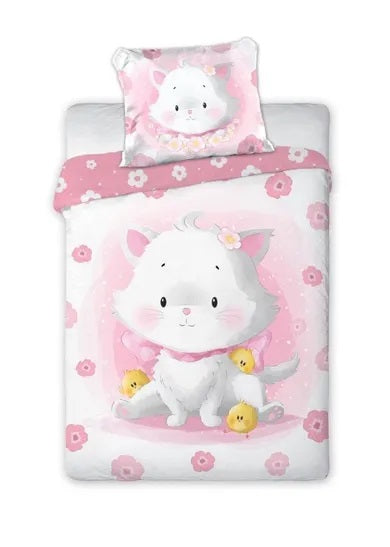 Cuddly, Cat, 2-piece bedding set, 100x135 cm