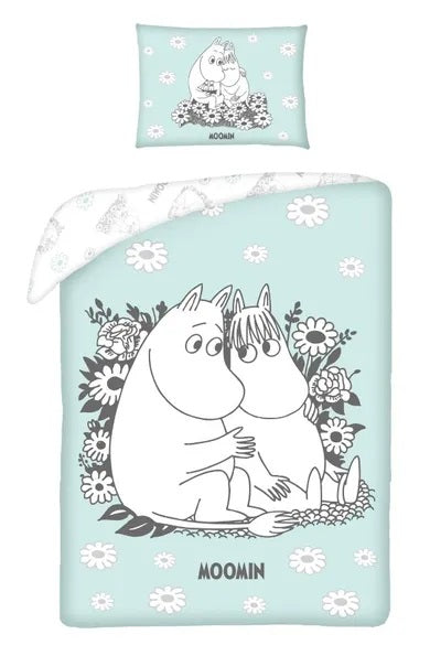 Moomins, 2-piece baby bedding set, 100x135 cm