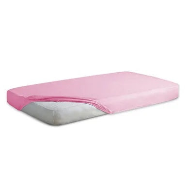 Matex, waterproof fitted sheet, pink, 90x200 cm