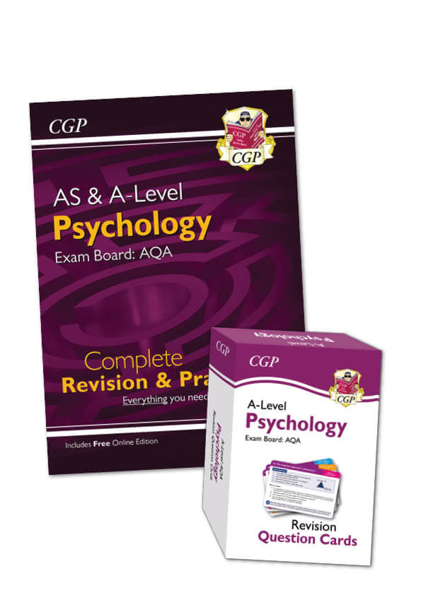 A-Level Psychology AQA Revision Bundle (Complete Revision & Practice + Revision Question Cards)