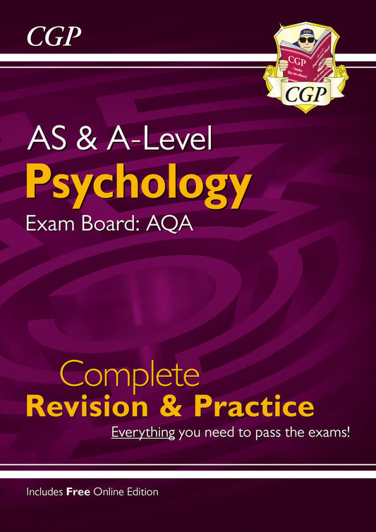 A-Level and AS Psychology: AQA Complete Revision & Practice with Online Edition