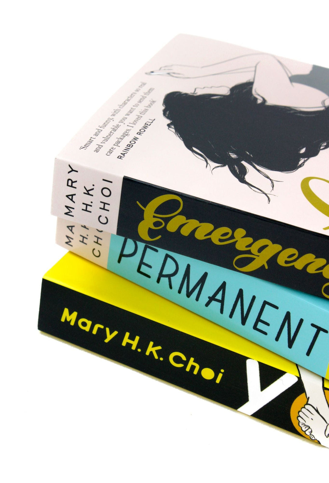 Mary Choi Collection 3 Books Set (Permanent Record, Emergency Contact, Yolk)