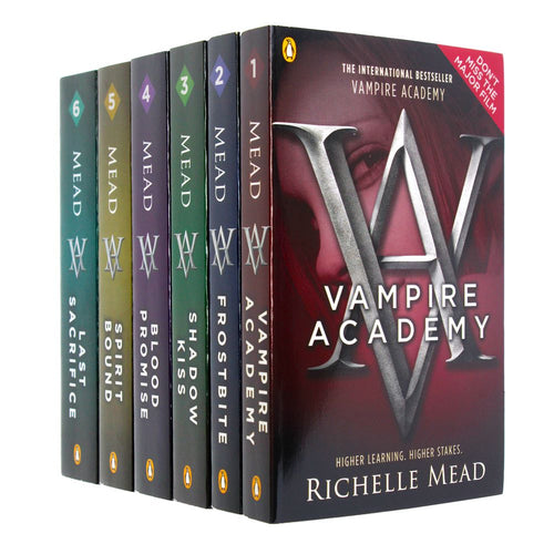 Σετ συλλογής βιβλίων Vampire Academy Series By Richelle Mead 6 Books