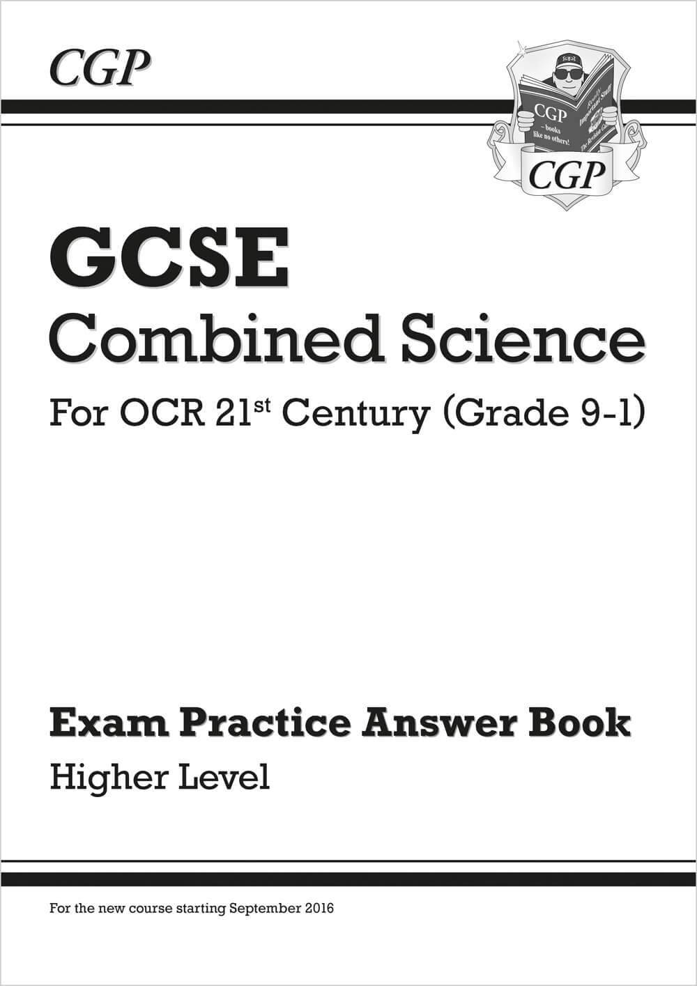 GCSE Combined Science: OCR 21st Century Answers (for Exam Practice Workbook) - Higher