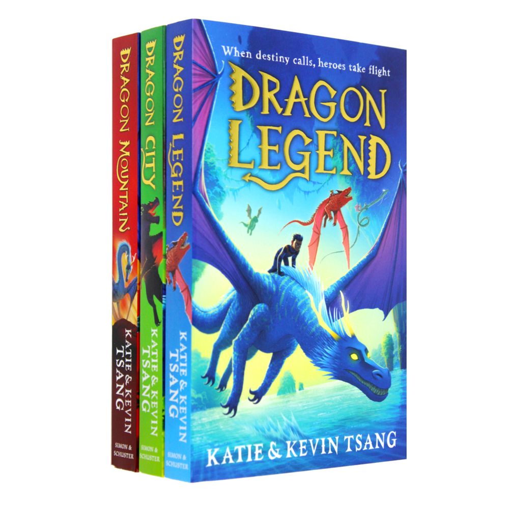 Dragon Realm Series 3 Books Collection Set (Dragon Legend, ragon Mountain & Dragon City)