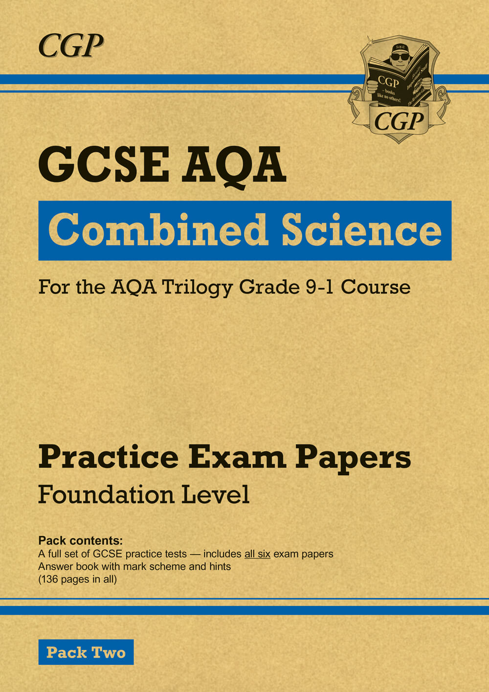 GCSE Combined Science AQA Practice Papers: Foundation Pack 2