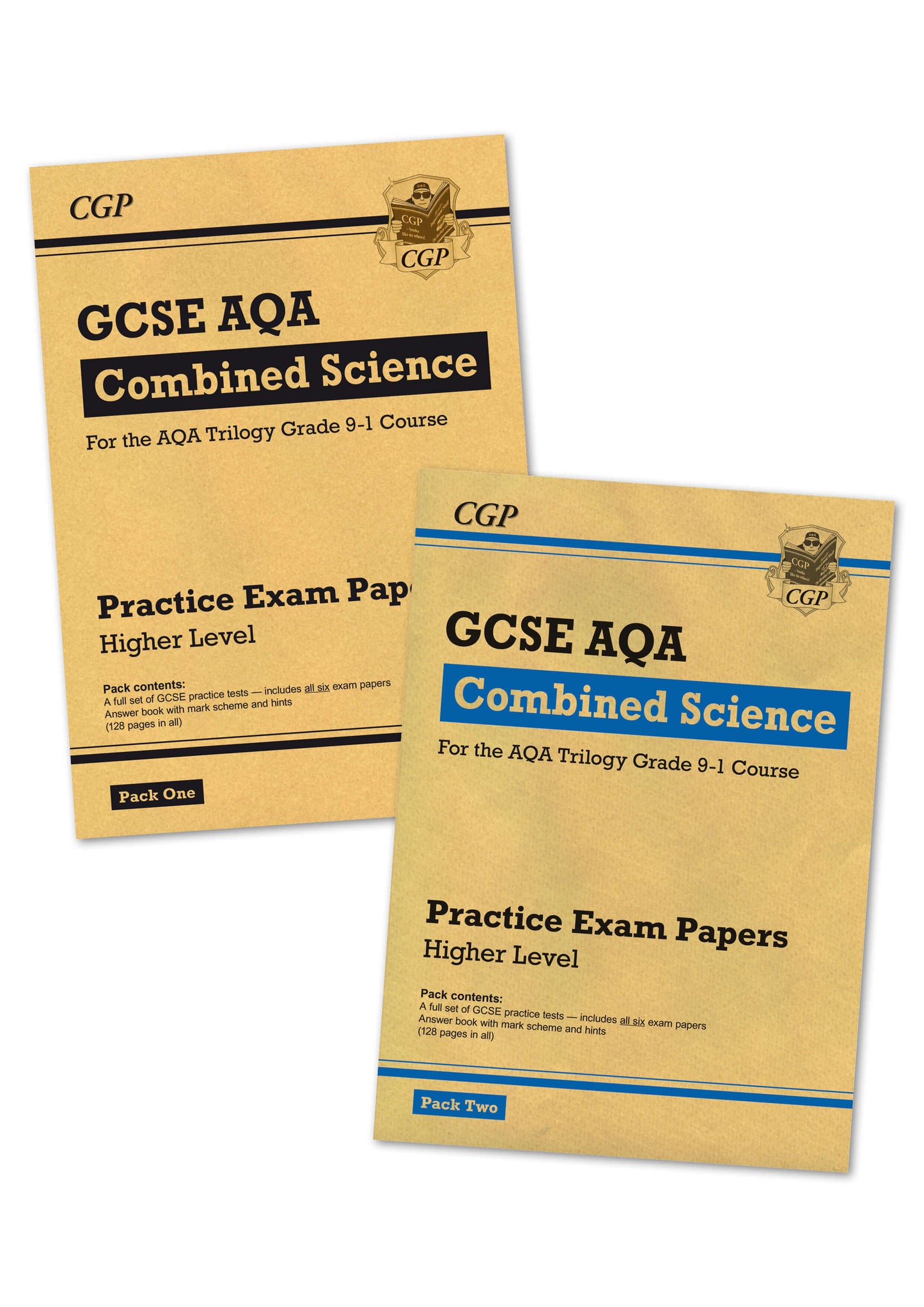 GCSE Combined Science AQA Practice Papers: Higher Pack 1 & 2 Bundle