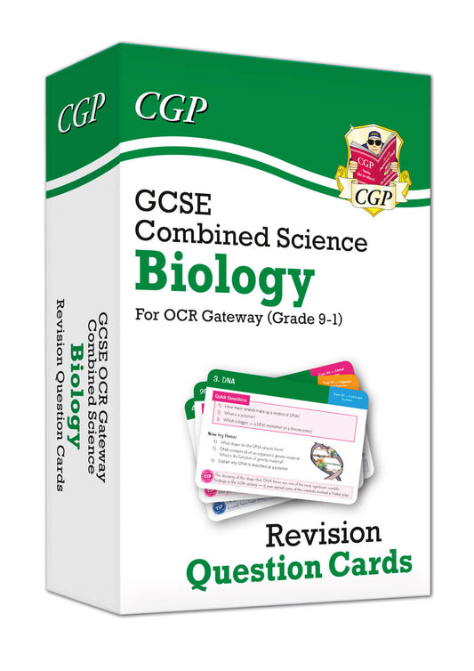 GCSE Combined Science: Biology OCR Gateway Revision Question Cards