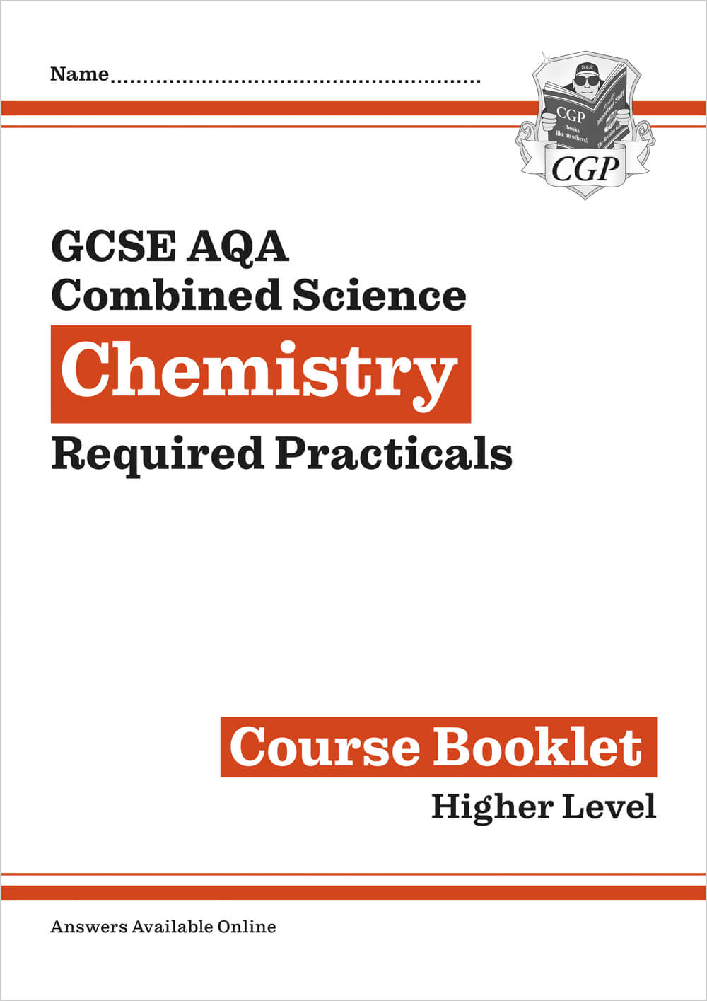 New GCSE Combined Science Chemistry AQA Required Practicals Course Booklet - Higher