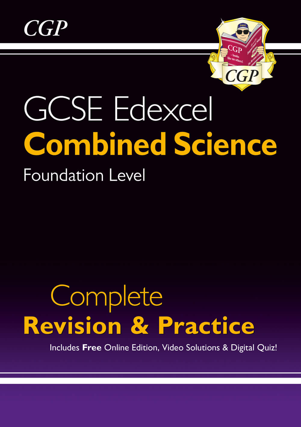 GCSE Combined Science Edexcel Foundation Complete Revision & Practice w/ Online Ed, Videos & Quizzes