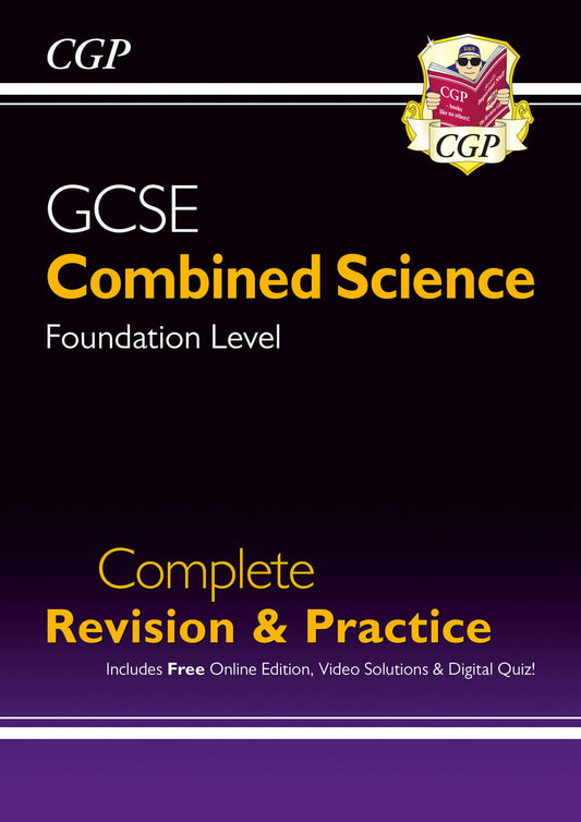 GCSE Combined Science Foundation Complete Revision & Practice w/ Online Ed, Videos & Quizzes